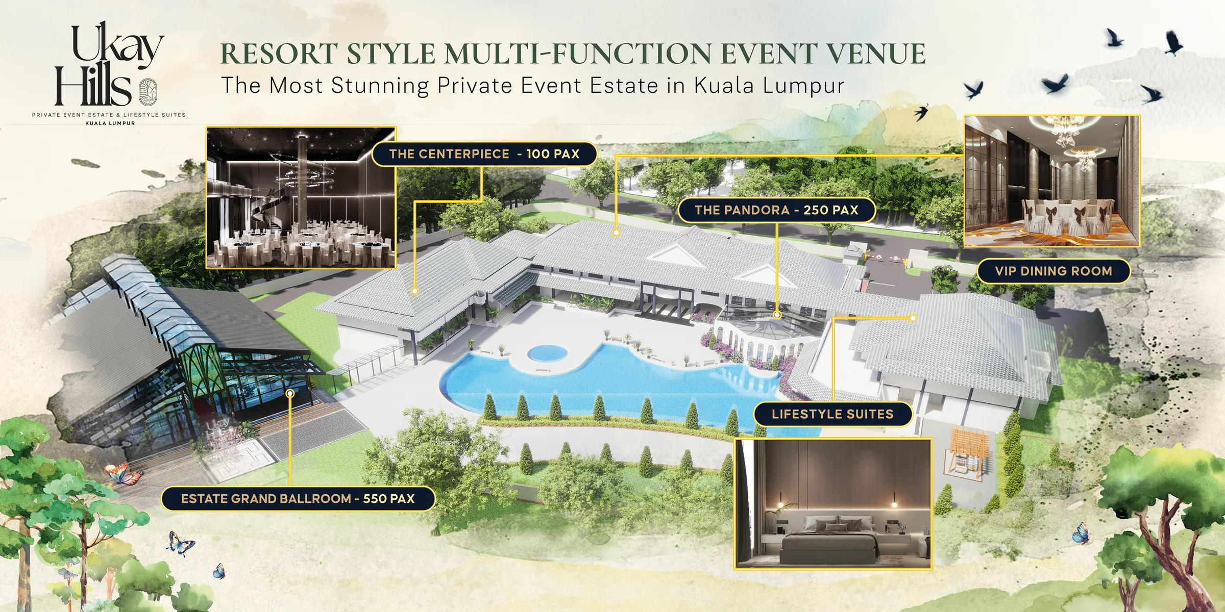 Ukay Hills - Private Event Estate & Lifestyle Suites 7